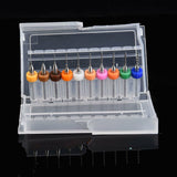 10 PCS Carbide Micro Mini Drill Bit Tungsten Steel Rotary Tools 0.1-1.0MM Set