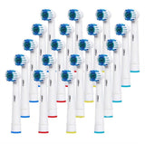 20 Electric Toothbrush Heads Oral B Compatible Replacement Brush Precision Clean