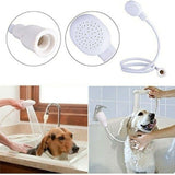 Pet Shower Spray Hose Single Tap Sink Bath Washing Holder Dog Head Attachment