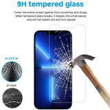 2x Tempered Glass Screen Protector For iPhone 12