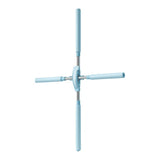 Adjustable Yoga Body Stick Open Shoulder Stand Posture Corrector OpenBack - Blue