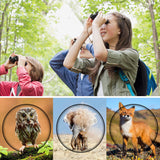 Day Night Vision Binoculars 30x60 Zoom Outdoor Travel Hunting Folding Telescope