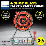 Mini Drinking Game Darts w/ Shot Glasses Party Fun Set Dratboard Gift