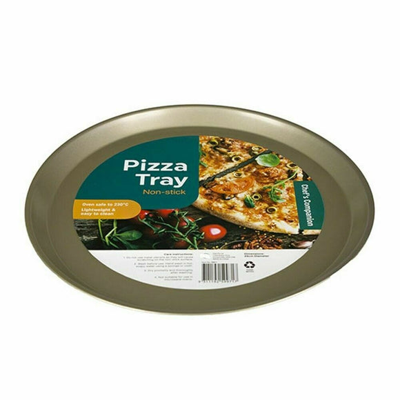 Round Large Pizza Tray Non-Stick 328mm