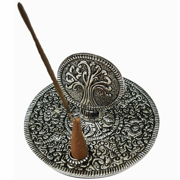 Tree of Life Incense Stick/Cone Burner Holder Yoga Meditation Protection 11Cm