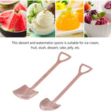 4 Pcs Shovel Shape Spoon Tea Coffee Sugar Cake Scoop Dessert Ice Cream Spoon