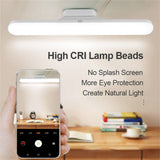 Magnetic LED Reading Desk Lamp Table Stepless Dimming Hanging Night Light