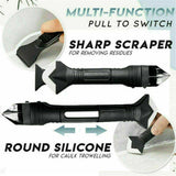 3 in 1 Silicone Caulking Tool Removal Residue Scraper Kit Multi-Function Remove