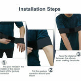Golf Swing Training Aid Golf Arm Band Posture Motion Correction Belt