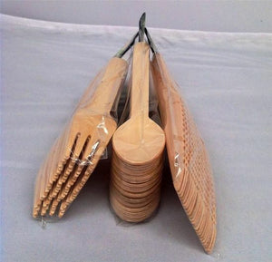 144 Packs Disposable Wooden Cutlery