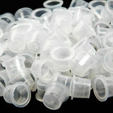 400x Plastic Cups Tattoo Ink Supplies Caps Pigment Pots Color Holder 12mm