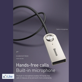 Wireless Baseus Bluetooth 5.0 Receiver Dongle Car AUX 3.5mm Adapter Cable Home