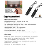 2x Universal 433MHZ Remote Control Garage Door Gate Car Cloning Wireless Key Fob