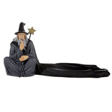 Wizard Incense Stick Holder Gothic Burner Bring the Good Luck and Fortune Decor
