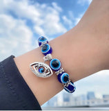 Lucky Evils Eye Bracelet Charm Beads Bracelet Protection Jewelry Good Luck Gift
