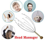 Neck Head Massager Scalp Equipment Tool Revive Stress Relax Octopus Massager