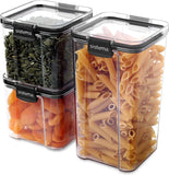 3 Pcs Sistema Ultra Airtight Pantry Storage Kitchen Organisation Containers