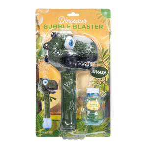 Dinosaur Bubble Blaster Kids Toy Outdoor Pool Make Blower Bubble Machine