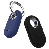 1x Silicone Protective Cases Covers Holder For Samsung Galaxy Smart Tag2 - Black