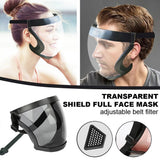 Super Protective Mask Anti-Fog Full Face Mask All-Inclusive Adults Face Shield