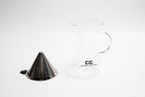 Coffee Maker Pour Over Borosilicate Glass Manual Coffee Dripper Kitchen