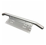 Number Plate Bullbar Frame For Driving Light Bar Mount Mounting Bracket Silver