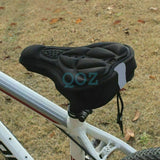 Bike Seat Cover Silicone Thick Comfort Gel Cycling Bicycle Saddle Cushion Pad