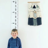 Kids Height Growth Ruler Chart Children Wall Hanging Personalised Measure Wooden
