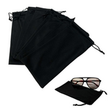 10x Soft Cloth Pouch Bag For Sunglasses Eyeglasses Glasses Case Storage