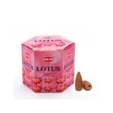 HEM Lotus 80 Backflow Incense Cones Meditation Fragrance Reiki Yoga