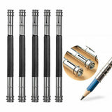 4x Pencil Extender Lengthener Holder Adjustable Art Tool Double Head Tool 13.5cm