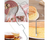 Cake Cutter Leveller Leveler Decorating Wire Slicer Cutting Decorator Tools