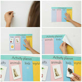 400PC Set Hook & Loop Sticky Self Adhesive Dots Coins Circles Tape 2cm - White