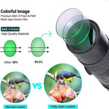 4K 10-300X40mm Super Telephoto Zoom Monocular Telescope Without mini Tripod