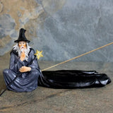Wizard Incense Stick Holder Gothic Burner Bring the Good Luck and Fortune Decor