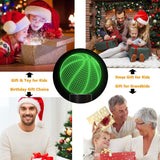 3D Acrylic LED Basketball Night Light 16 Colors Lighting Table Bedside Lamp