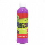 6 Tubes Artistic Fluorescent Paint Fluoro Fluro Glo Colour 250ml