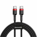 Baseus USB Type C to USB-C Cable QC3.0 60W PD Quick Charge Fast Charging 2M