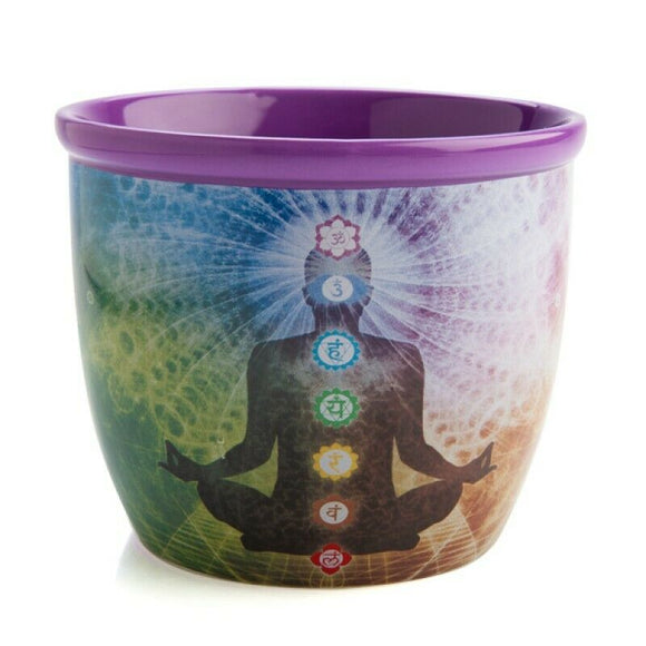 Wild Scents Chakra Ceramic Smudge Bowl