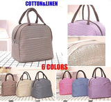 Portable Insulated Thermal Cooler Lunch Box Carry Tote Picnic Case - Purple