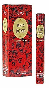 HEM Red Rose 120 Incense Sticks