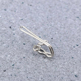 60x Curtain Gathering Hook 28mm Pencil Pleat Small Metal Gather Hooks