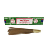 Satya Patchouli Incense Sticks Aroma Relaxation Fragrance 15g x 12 Packet