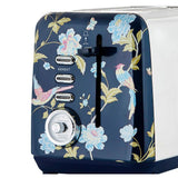 Laura Ashley Toaster 2-Slice Elveden Electric  Bread Kitchen 24cm - Blue