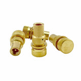 4x Tyre Deflators Brass Air Deflator 6-60 PSI Tire Valve Core Tool 4WD Automatic