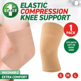 Knee Support Sport Elastic Brace Protection Comfort Compression - Size Medium