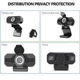 1080P Webcam Full HD USB 2.0 For PC Desktop Laptop Web Camera with Microphone