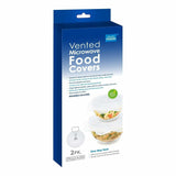 Set with 2 covers Grand Fusion Vented Silicone Microwave Food Covers
