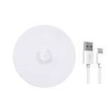 Motion Sensor LED Night Light Body Induction Lamp USB Rechargeable Wall Mount