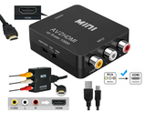 Video Cable Converter 1080p Upscaling Composite AV CVBS 3RCA to HDMI